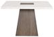 Furniture of America® Grasten White Counter Table with Dark Walnut Base-2
