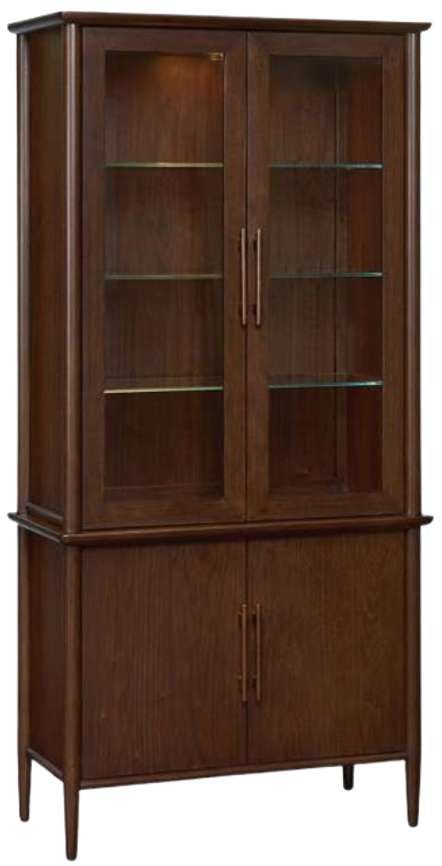 Bassett® Furniture Copenhagen Espresso Storage Cabinet-1