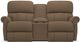 La-Z-Boy® Briggs Bronze Power Reclining Loveseat with Headrest and Console-0