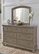 Signature Design by Ashley® Lettner Light Gray 42" Bedroom Mirror-1