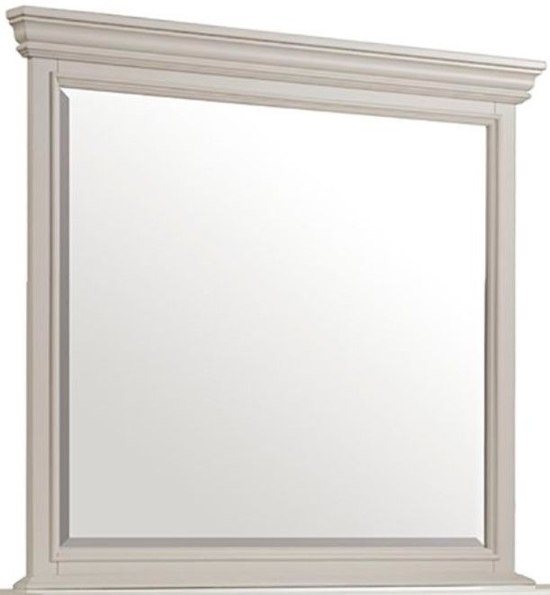 Elements International Slater Antique White Mirror-0