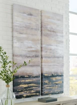 Signature Design by Ashley® Erline Gray/Taupe Wall Art-4