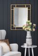 A & B Home Black/White 18" Vase-5