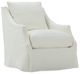 Rowe® Customizable Kara Slipcovered Swivel Chair-0
