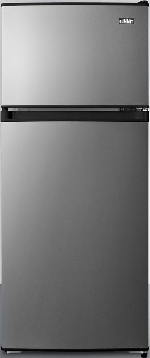 Summit® 4.5 Cu. Ft. Stainless Steel Compact Top Freezer Refrigerator