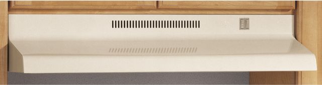 GE® Bisque Non-Vented Standard Range Hood-1