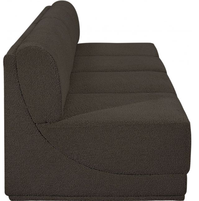 Meridian Furniture Ollie 4-Piece Brown Sofa-2