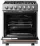 Viking® 3 Series 30" Blush Pro Style Natural Gas Range-1