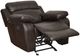 Homelegance® Marille Brown Manual Glider Reclining Chair-4