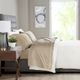 Olliix by Madison Park 525 Thread Count Khaki Queen Cotton Rich Sheet Set-5