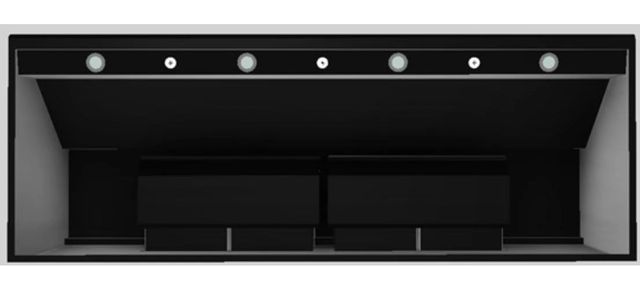 Vent-A-Hood® 66" Black Wall Mounted Range Hood-3