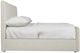 Bernhardt Silhouette White King Upholstered Panel Bed-2