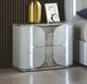 Furniture of America® Cleburne Light Gray Nightstand-0