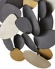 Currey & Company Moon Dust Gold/Hiroshi Gray Wall Sconce-4