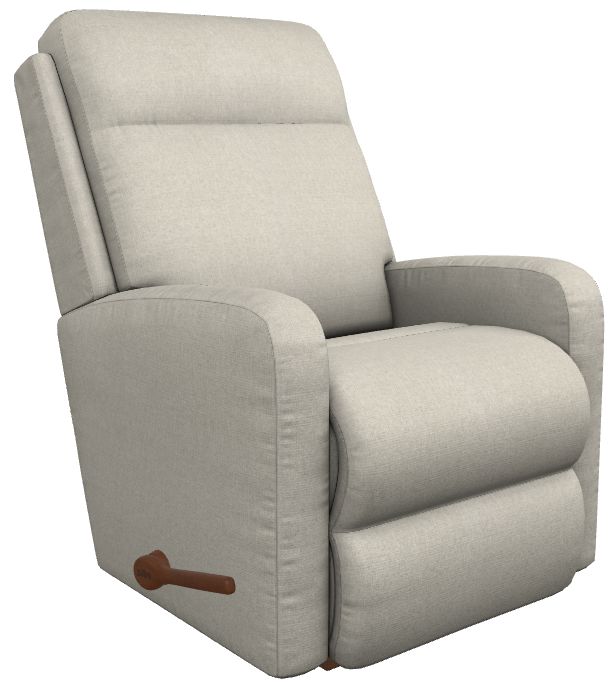 La-Z-Boy® Finley Dove Manual Rocking Recliner-0