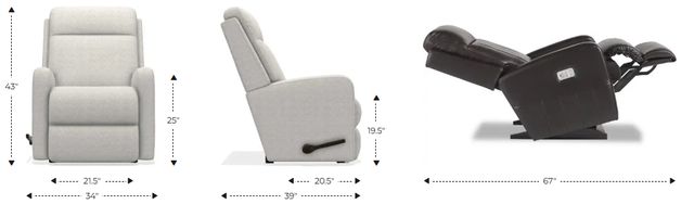 La-Z-Boy® Finley Bone Manual Wall Recliner-2