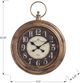 Monarch Specialties Inc. Antique Brown 18" Wall Clock-3