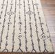Surya Lykke White 4'x6' Area Rug-1