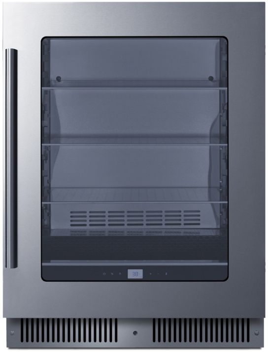 Summit® 24" 4.7 Cu. Ft. Stainless Steel Built-In Beverage Center-0
