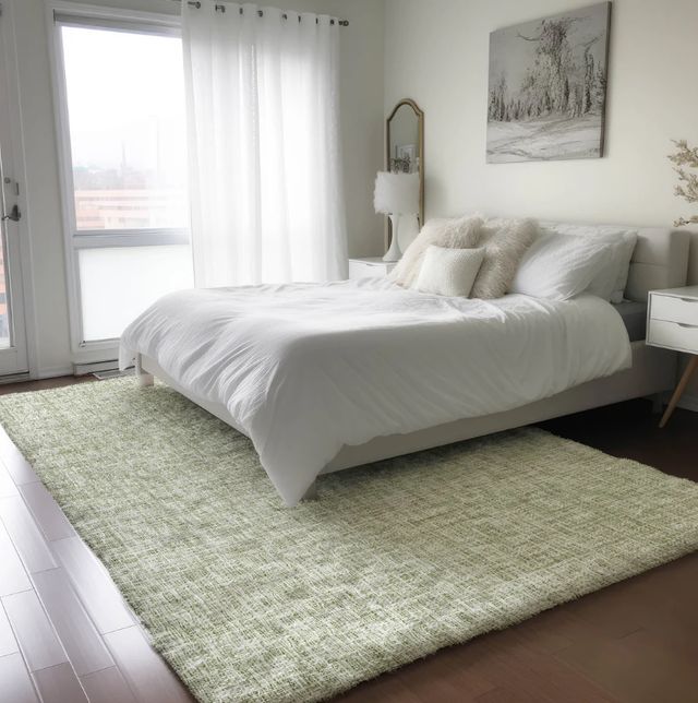 Dalyn™ Rug Company Voyage VY1 Celery 5'x8' Area Rug-1