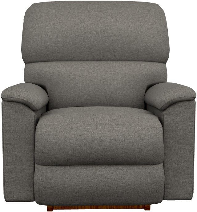 La-Z-Boy® Brooks Charcoal Power Rocking Recliner with Headrest-1