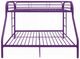 ACME Furniture Tritan Purple Twin Over Full Youth Bunk Bed-1