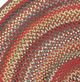 Capel Rugs Americana Country Red 36" Round Throw Rug-1