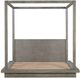 Modus Furniture Melbourne Mineral California King Canopy Bed-3