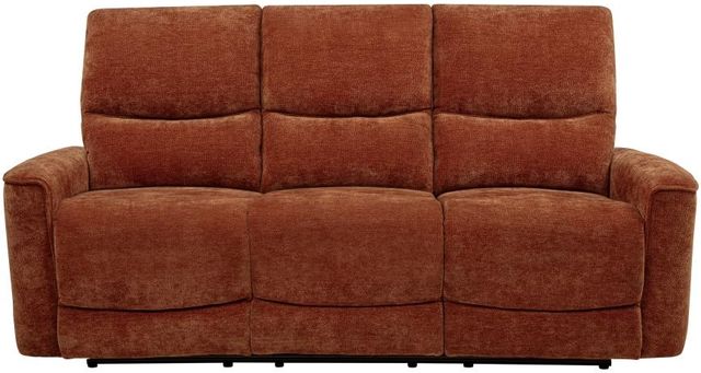 Coaster® Navarro Burnt Orange Upholstered Reclining Sofa-2