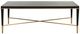 Chelsea House Hamlet Antique Brass/Matte Black Cocktail Table-1