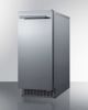 Summit® 15" 62 lb. Stainless Steel Ice Maker-1