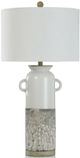 Stylecraft Cynder Grey/White Table Lamp-0