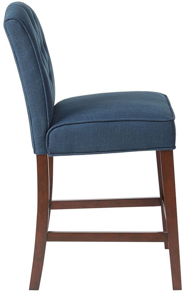 Olliix by Madison Park Navy Marian Tufted Counter Stool-2