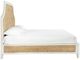 Furniture Classics Priscilla Brown/Cream King Panel Bed-2