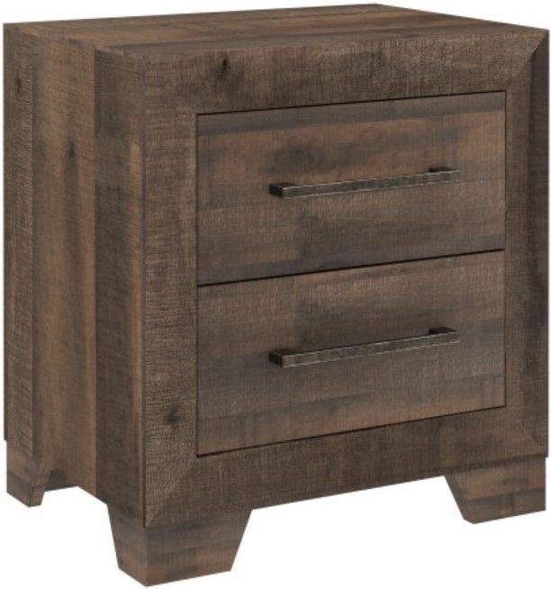 Emerald Home Peyton Brown Penny Nightstand