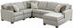 England Furniture Nola 4-Piece Benson Stone Power Reclining Sectional-1