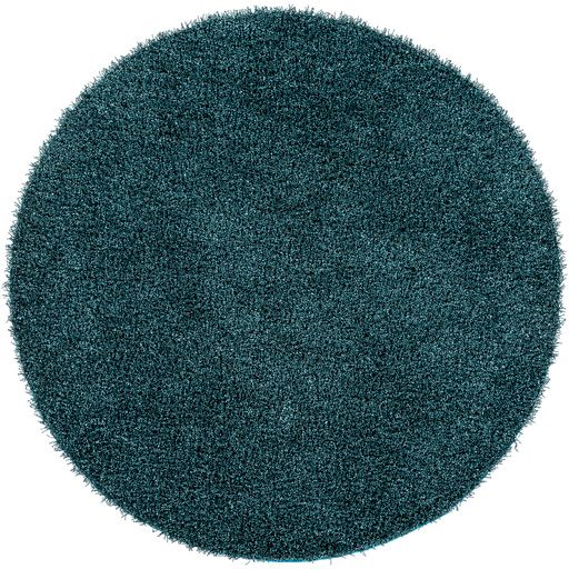 Surya Croix Teal 9' Round Area Rug-0