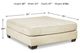 Signature Design by Ashley® Rawcliffe Parchment Oversized Accent Ottoman-1