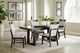 Signature Design by Ashley® Neymorton 5-Piece Gray/Brown Dining Table Set-3