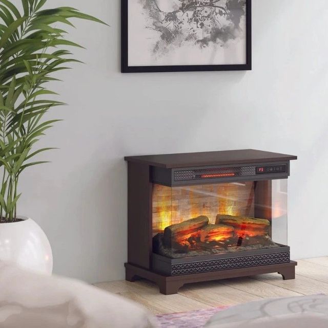 ClassicFlame® Brown 24" Pano Mini Wall Mantel-1
