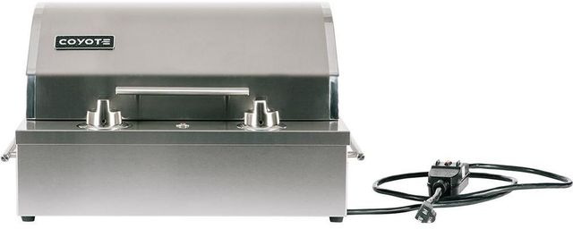 Coyote® 18" Stainless Steel Freestanding Electric Grill with Cart-1