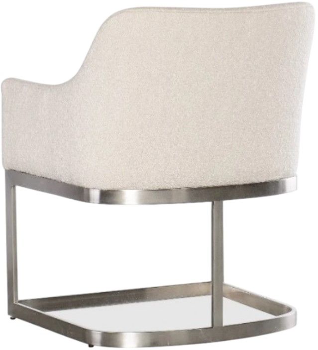 Hooker® Furniture Modern Mood Inverness Natural/Warm Pewter Upholstered Dining Arm Chair-3