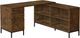 Monarch Specialties Inc. Brown L-Shaped Office Desk-0