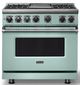 Viking® 7 Series 36" Splash Pro Style Dual Fuel Range with Griddle-0