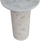 Bassett Mirror Claude White Accent Table-3
