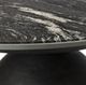 Four Hands Corbett Polish Black Coffee Table with Hammered Grey Base-4