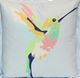Stylecraft Tamara Day Blue/Yellow Designer Throw Pillow-1
