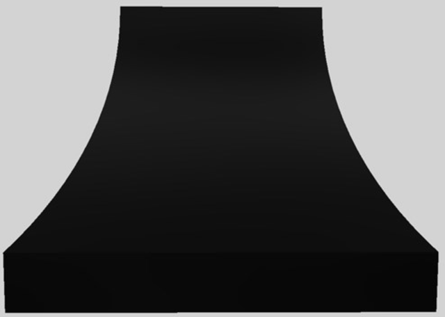 Vent-A-Hood® Designer Series 42" Black Island Range Hood-0