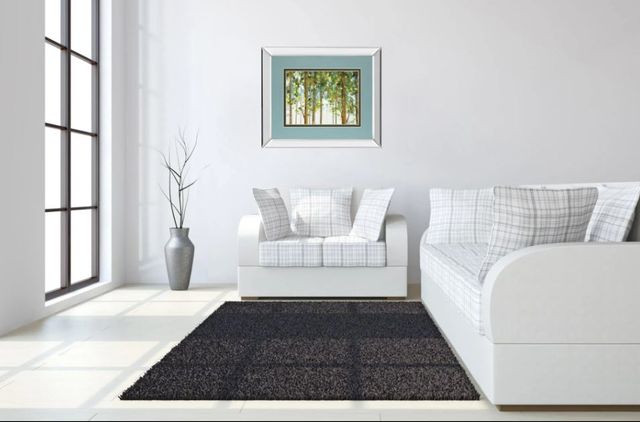 Classy Art Forest Study I Crop by Lisa Audit Mirror Framed Wall Art-2