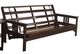 Kodiak Furniture Monterey Canadian/Espresso Full Futon with Mattress-1